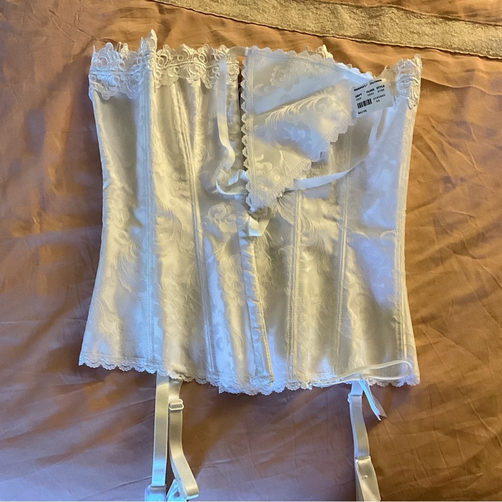 Fredricks of Hollywood corset & panties NEW